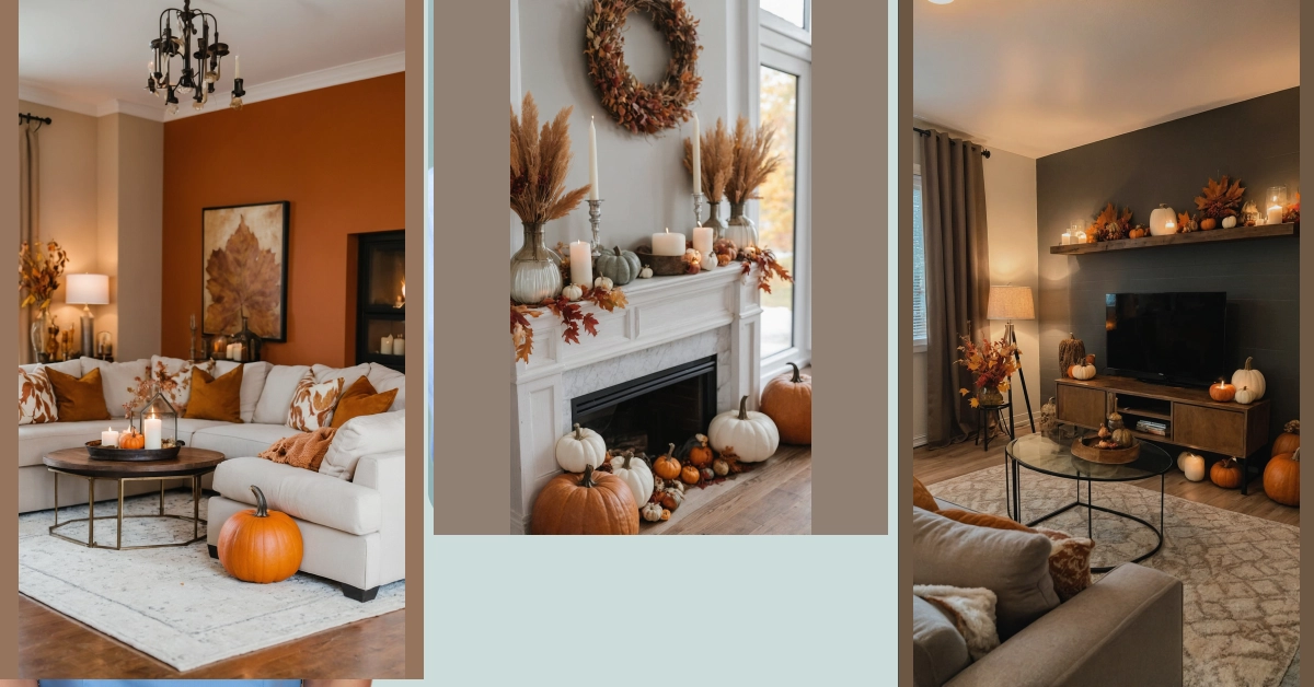Spruce Up Your Living Room with These Cozy Fall Decor Ideas