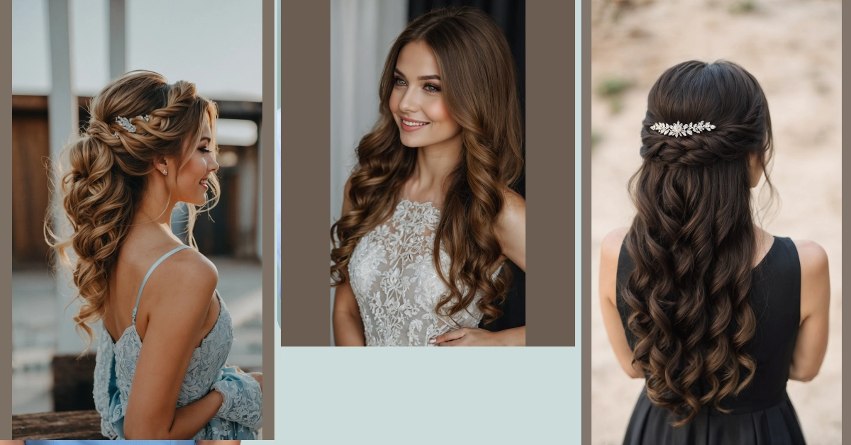 Half Up Half Down Wedding Hairstyles: Embrace the Elegance!