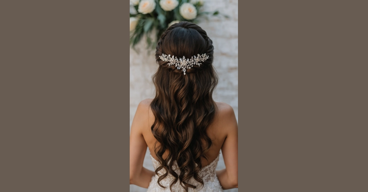The Best Half Up Half Down Wedding Hairstyles You’ve Got to Try