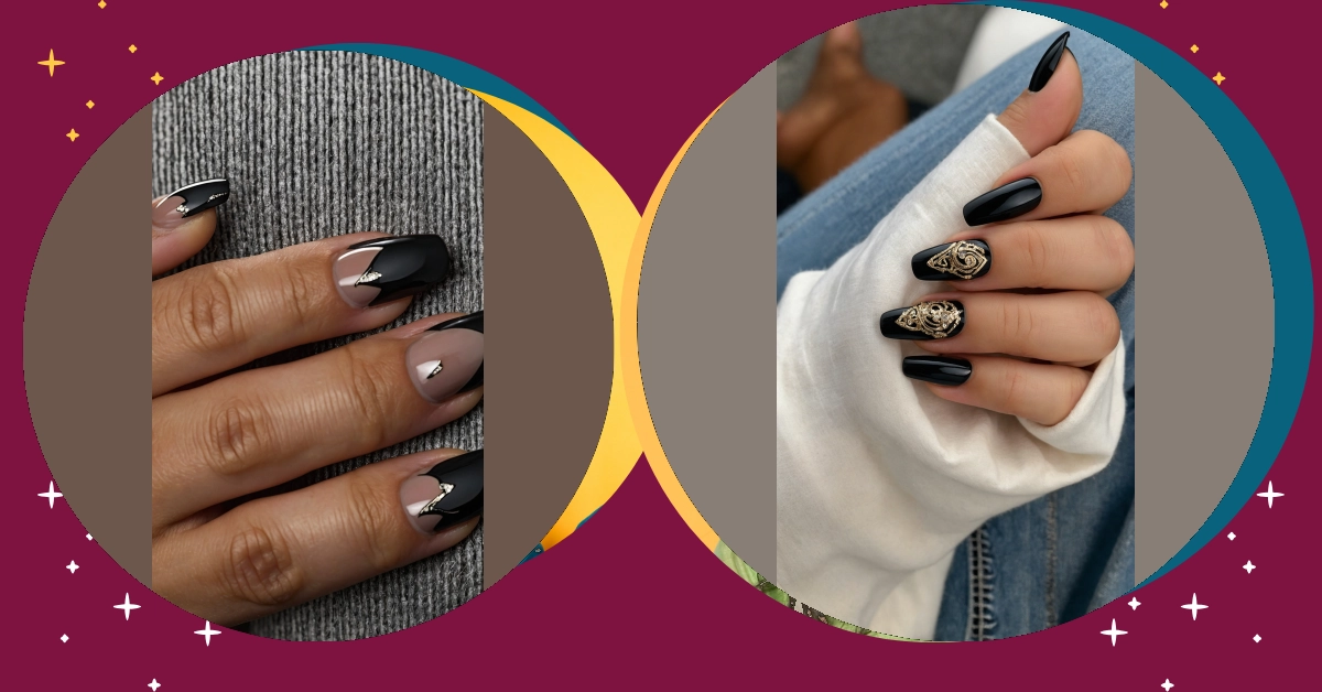 5 Fun Black Nail Art Ideas That You’ll Love